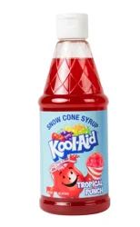 Kool-Aid Snow Cone Syrup Tropical Punch - 16 oz