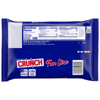 slide 18 of 29, Crunch Creamy Milk Chocolate with Crisped Rice Milk Chocolate Fun Size 10 oz, 10 oz