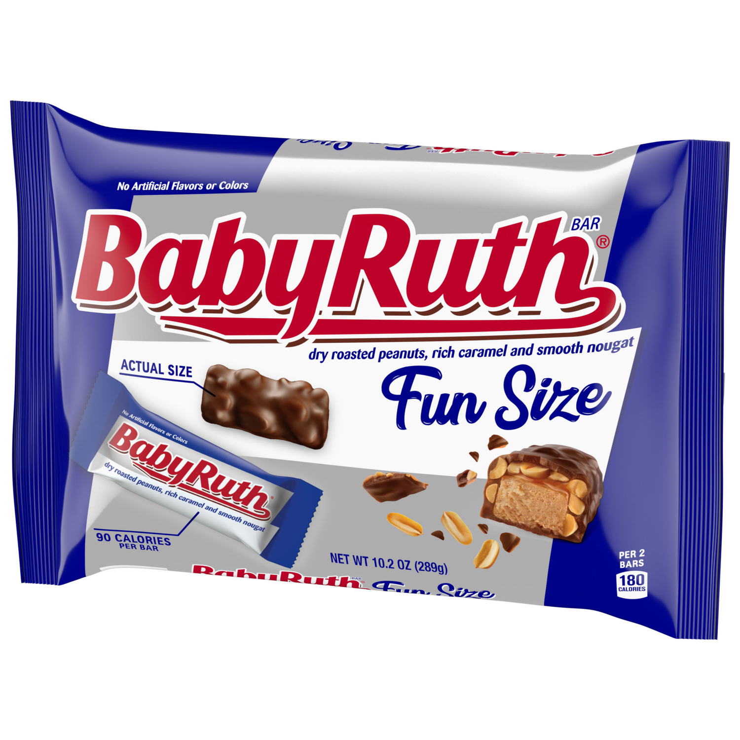 slide 2 of 8, Baby Ruth Candy Bar Fun Size 10.2 oz, 10.2 oz