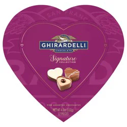 GHIRARDELLI Signature Collection Fine Assorted Chocolates Gift, 4.6 oz