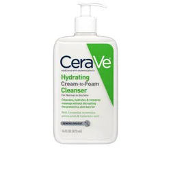 CeraVe Hydrating Cream-To-Foam Cleanser