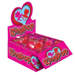 Ring Pop Valentine's Day Candy Exchange Bag