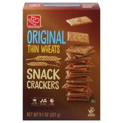 Harris Teeter Crackers - Thin Wheats - Original