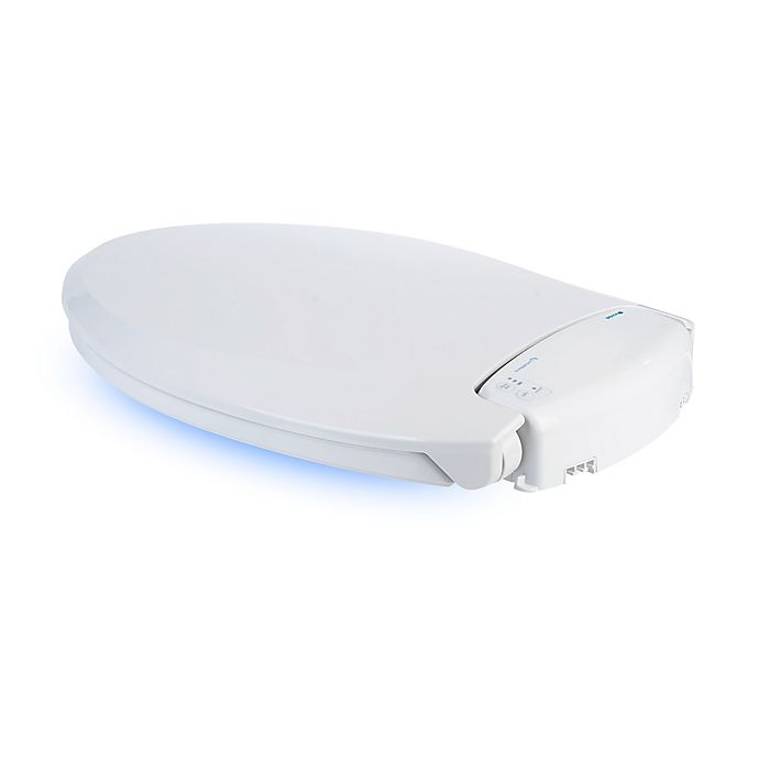 Brondell LumaWarm Round Heated Nightlight Toilet Seat White 1 ct Shipt