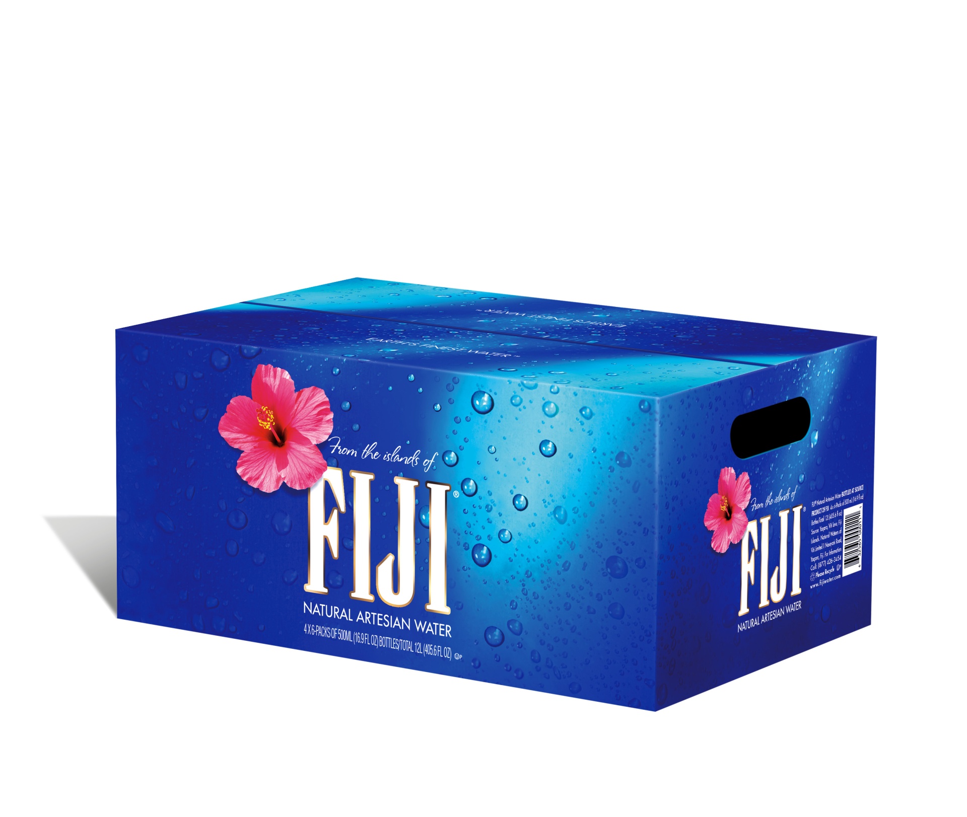 slide 1 of 1, Fiji Natural Artesian Spring Water - 24 ct, 24 ct