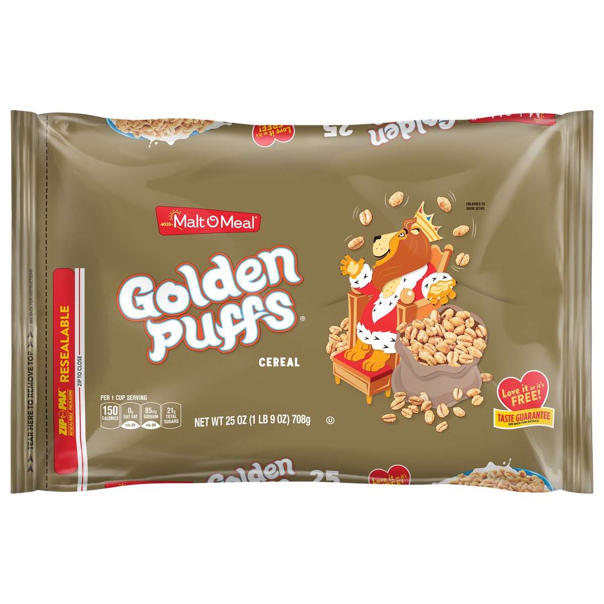 Malt-O-Meal Golden Puffs Cereal Family Size 25 oz 25 oz | Shipt