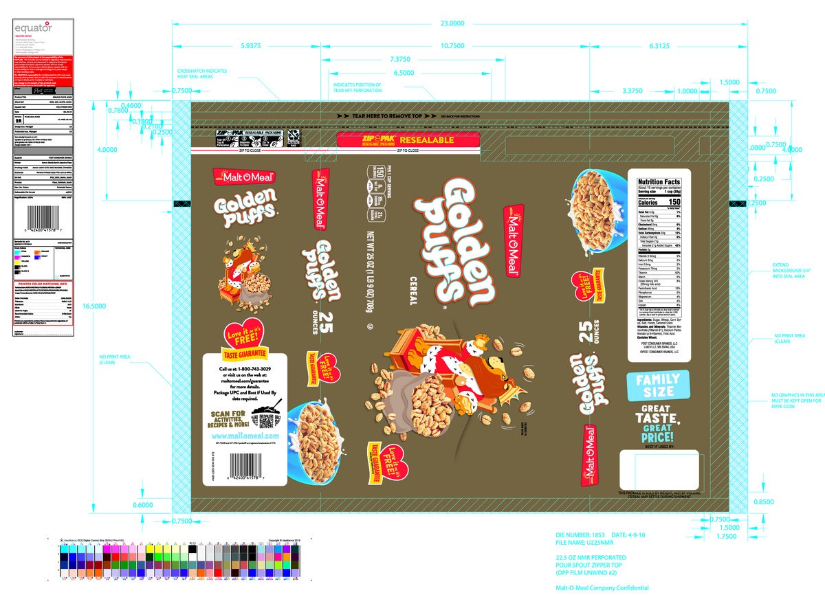 slide 9 of 12, 1/25 Golden Puffs, 25 oz