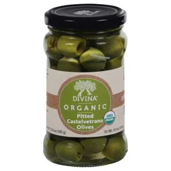 Divina Organic Pitted Castelvetrano Olives 10.6 oz