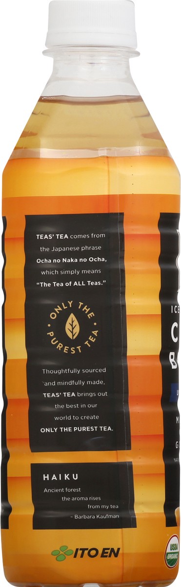 slide 7 of 9, Teas' Tea Organic Cold Brew Unsweetened Mandarin Orange Green Tea 16.9 oz, 16.9 fl oz