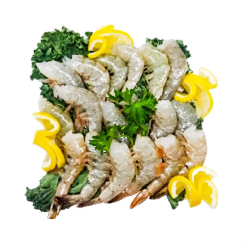 slide 1 of 1, Shrimp-White White Shrimp M-Large 36/40, per lb