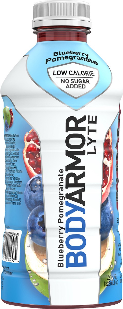 slide 4 of 12, BODYARMOR Blueberry Pomegranate Lyt, 28 fl oz