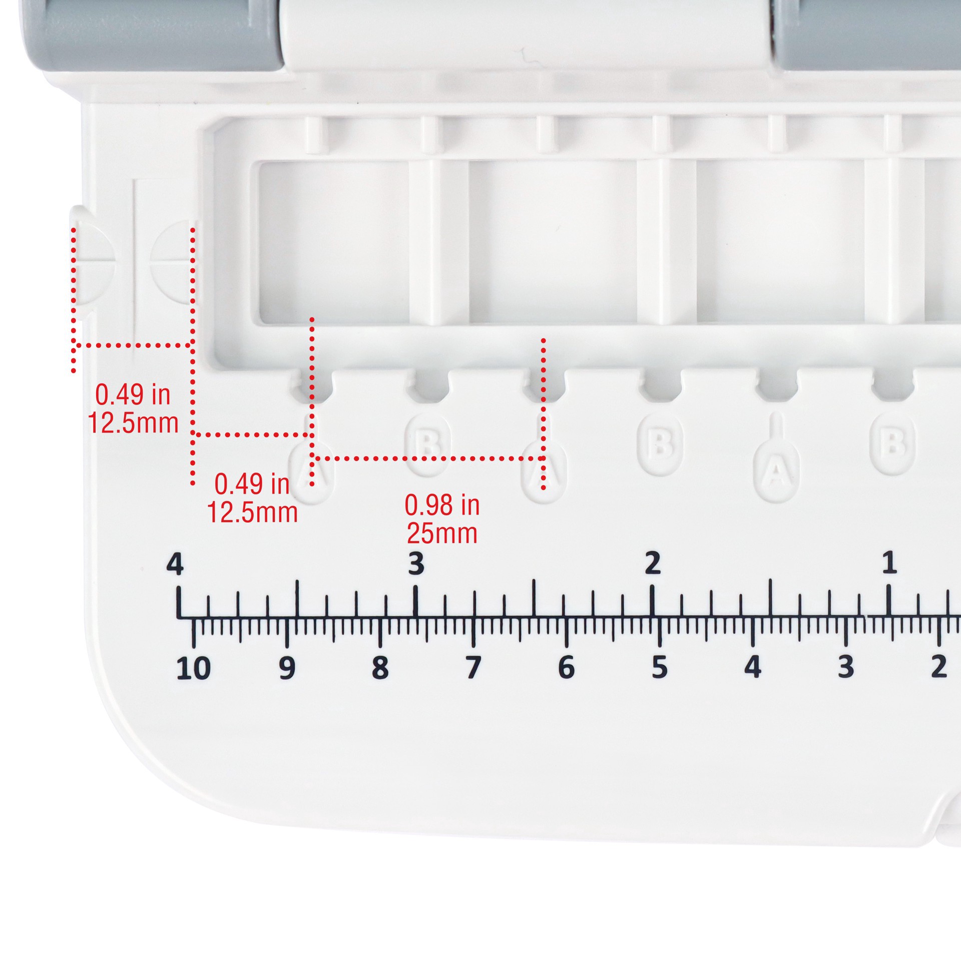 slide 5 of 7, 9" Punch Board By Recollections, 9 in