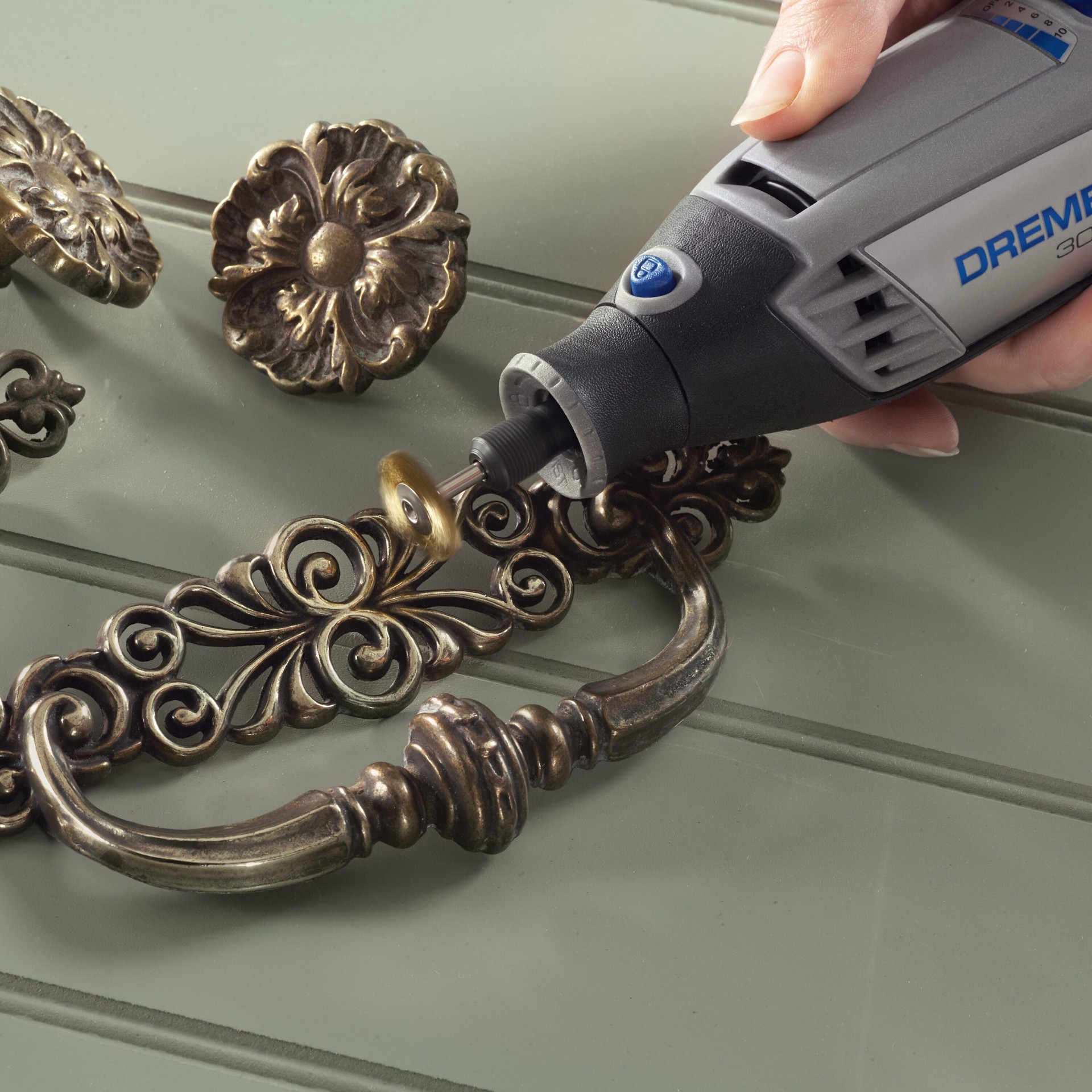 slide 3 of 6, Dremel 2 -Piece Brass 3/4-in Cleaning/Polishing Bit Accessory, 1 ct