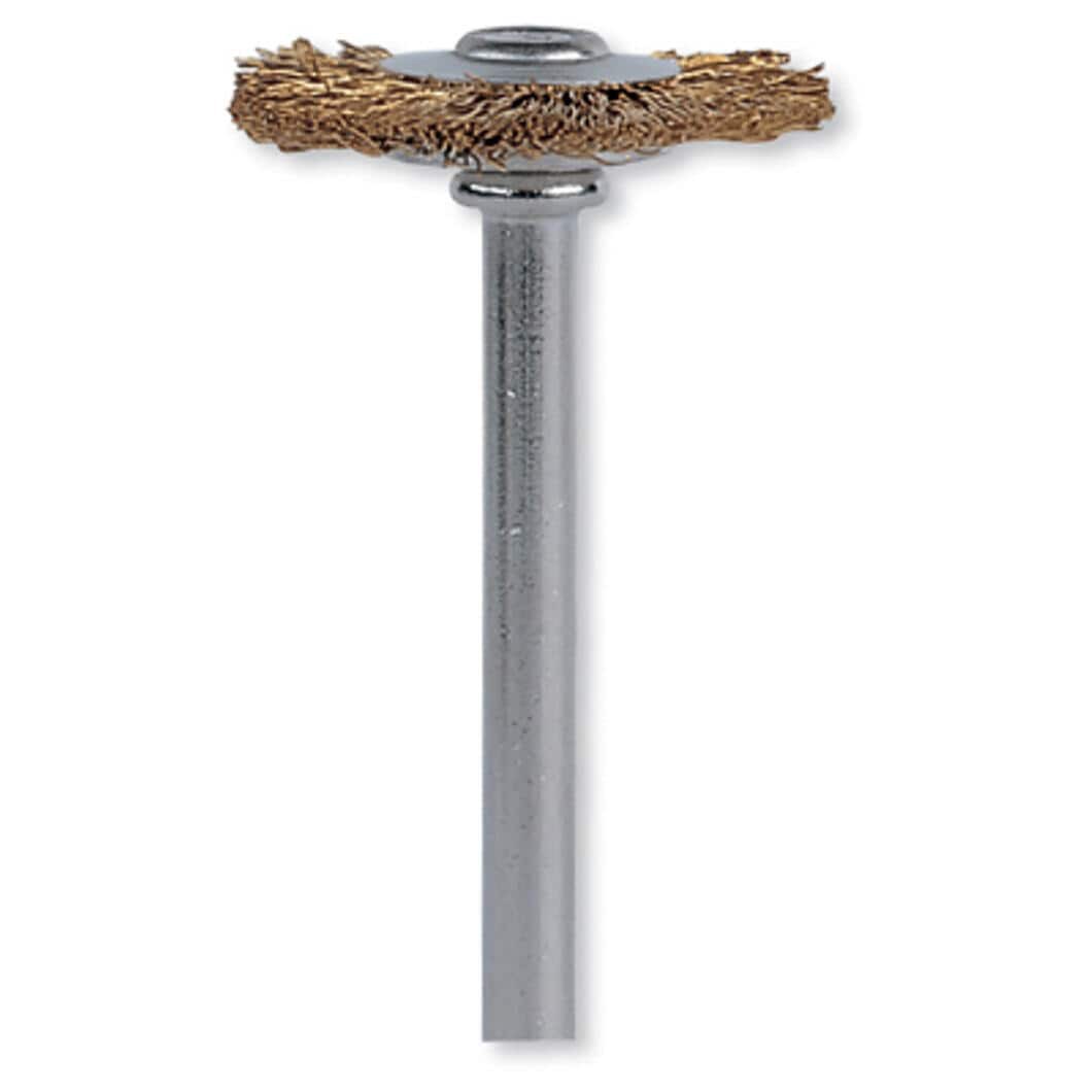 slide 6 of 6, Dremel 2 -Piece Brass 3/4-in Cleaning/Polishing Bit Accessory, 1 ct