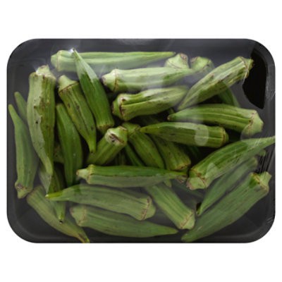 slide 1 of 1, Okra - 16 Oz, 16 oz