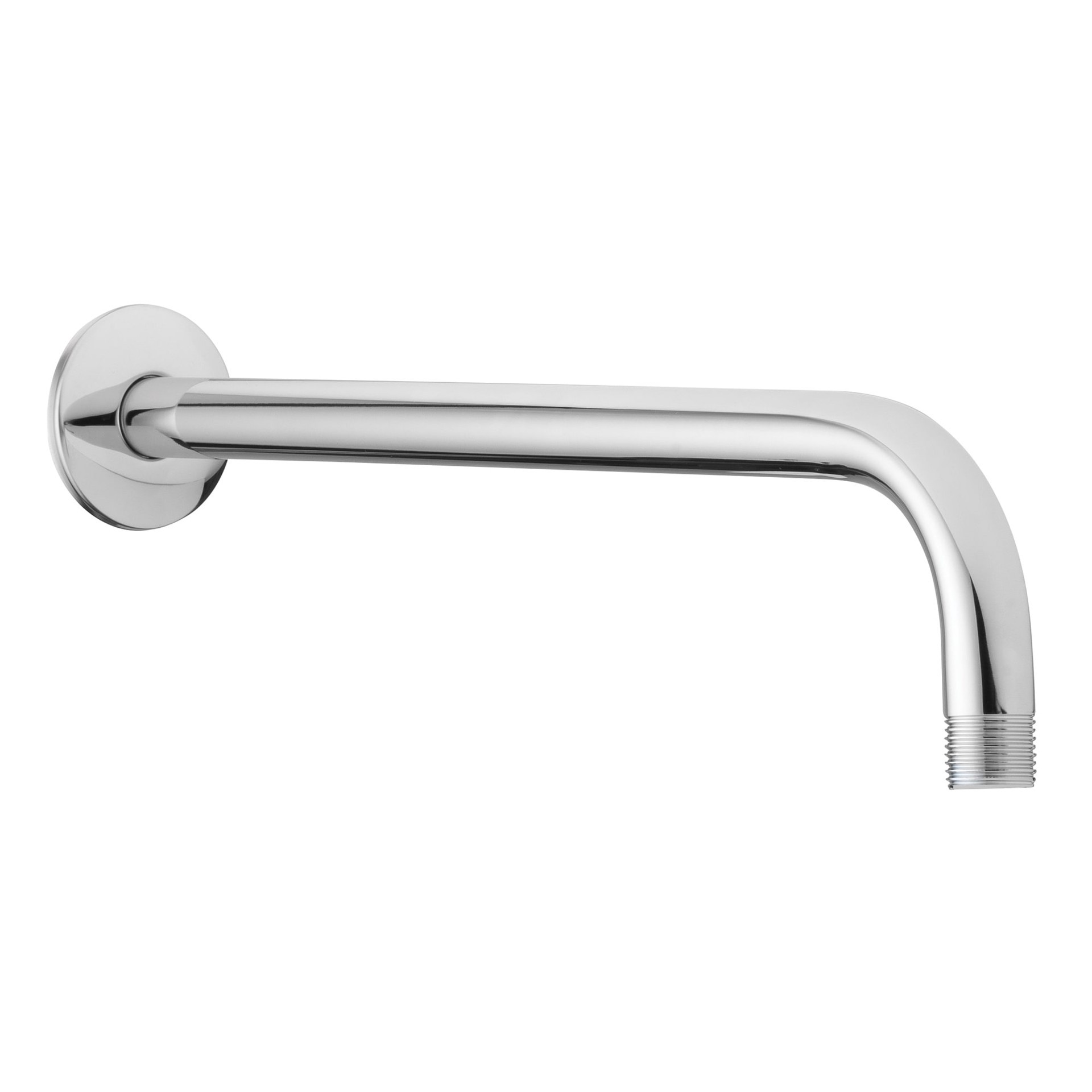 slide 2 of 4, Project Source Chrome 14-in Universal Shower Shower arm and flange 0.5-in -ID, 1 ct
