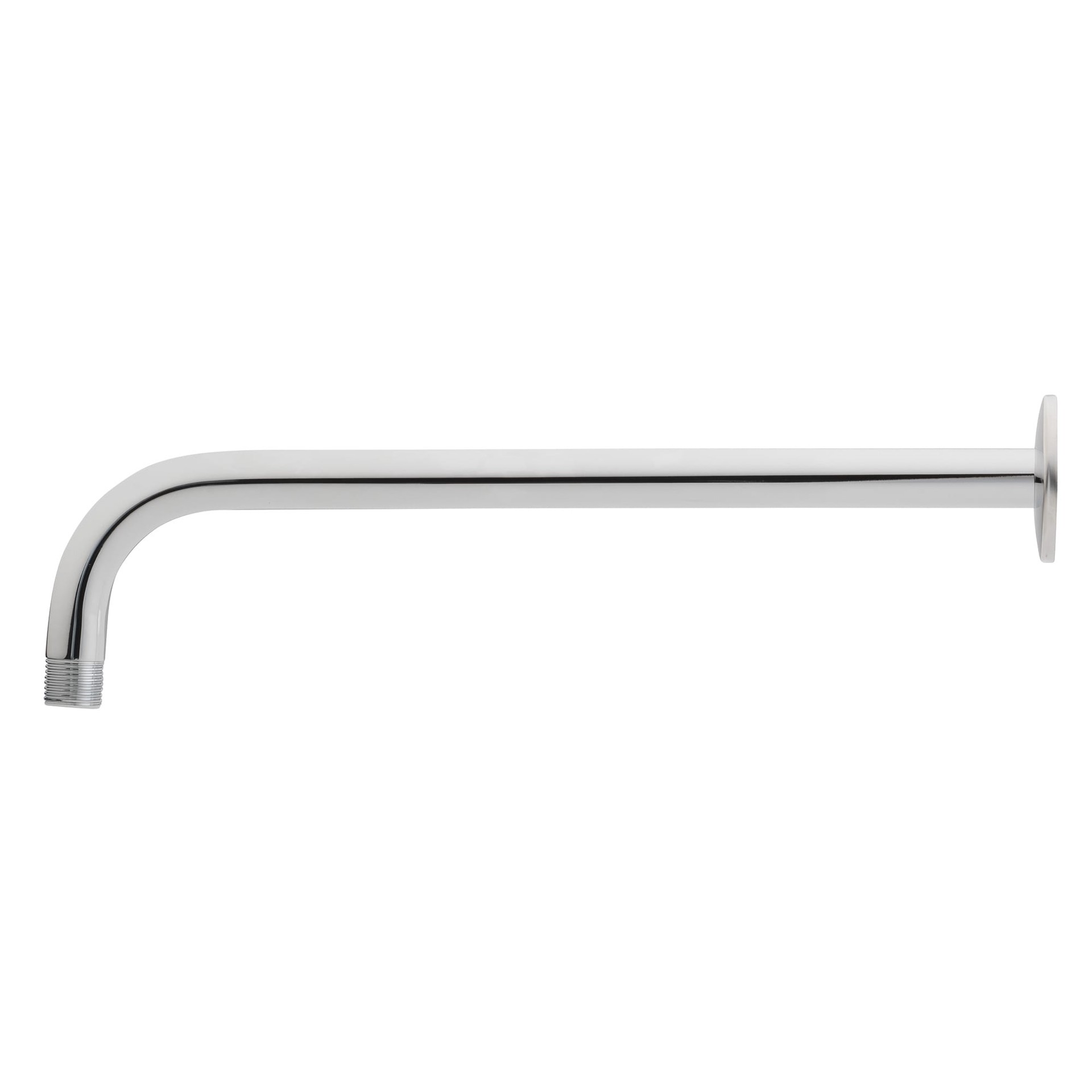 slide 3 of 4, Project Source Chrome 14-in Universal Shower Shower arm and flange 0.5-in -ID, 1 ct