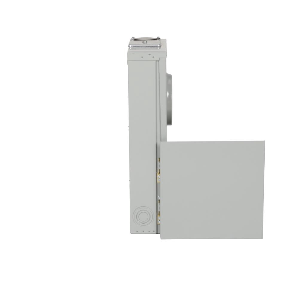 slide 5 of 5, Eaton Type BR 200 -Amp 4 -Spaces 8 -Circuit Outdoor Main Breaker Meter Combo Load Center, 1 ct