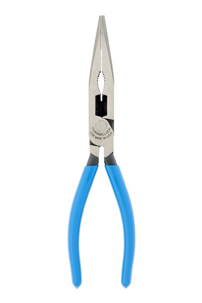 slide 1 of 1, CHANNELLOCK XLT XLT Xtreme High Leverage 8-in Needle nose pliers Wire Cutter Pliers, 1 ct