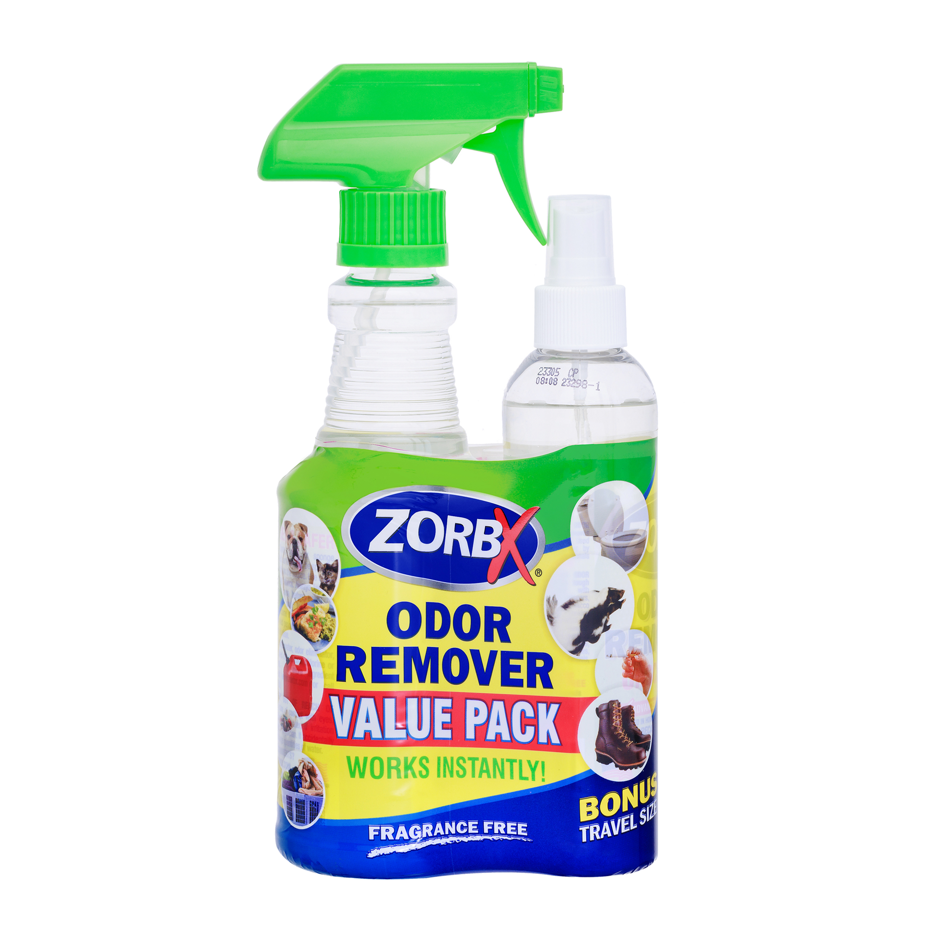 slide 1 of 6, ZORBX 25.5 -fl oz Unscented Odor eliminators, 1 ct