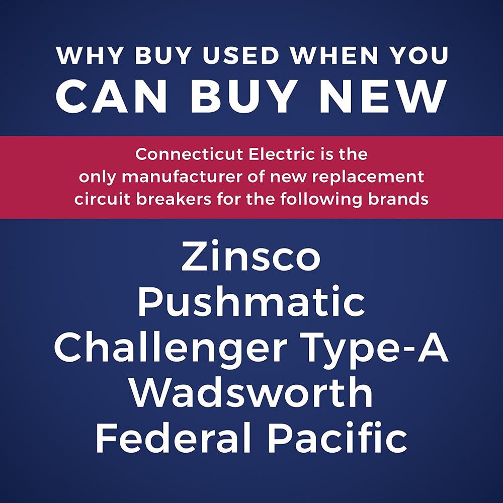 slide 2 of 4, Connecticut Electric 30-amp 1 -Pole Tandem Plug-On Neutral Circuit Breaker, 1 ct