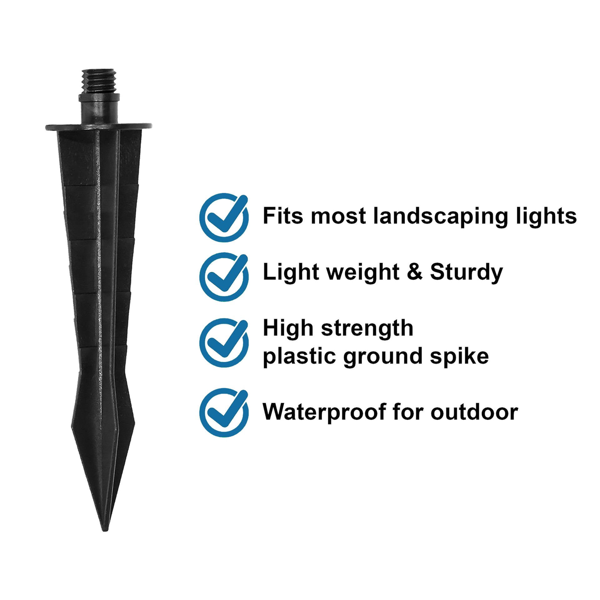 slide 3 of 6, Harbor Breeze 2 Pk Solar Replacement Stake, 1 ct