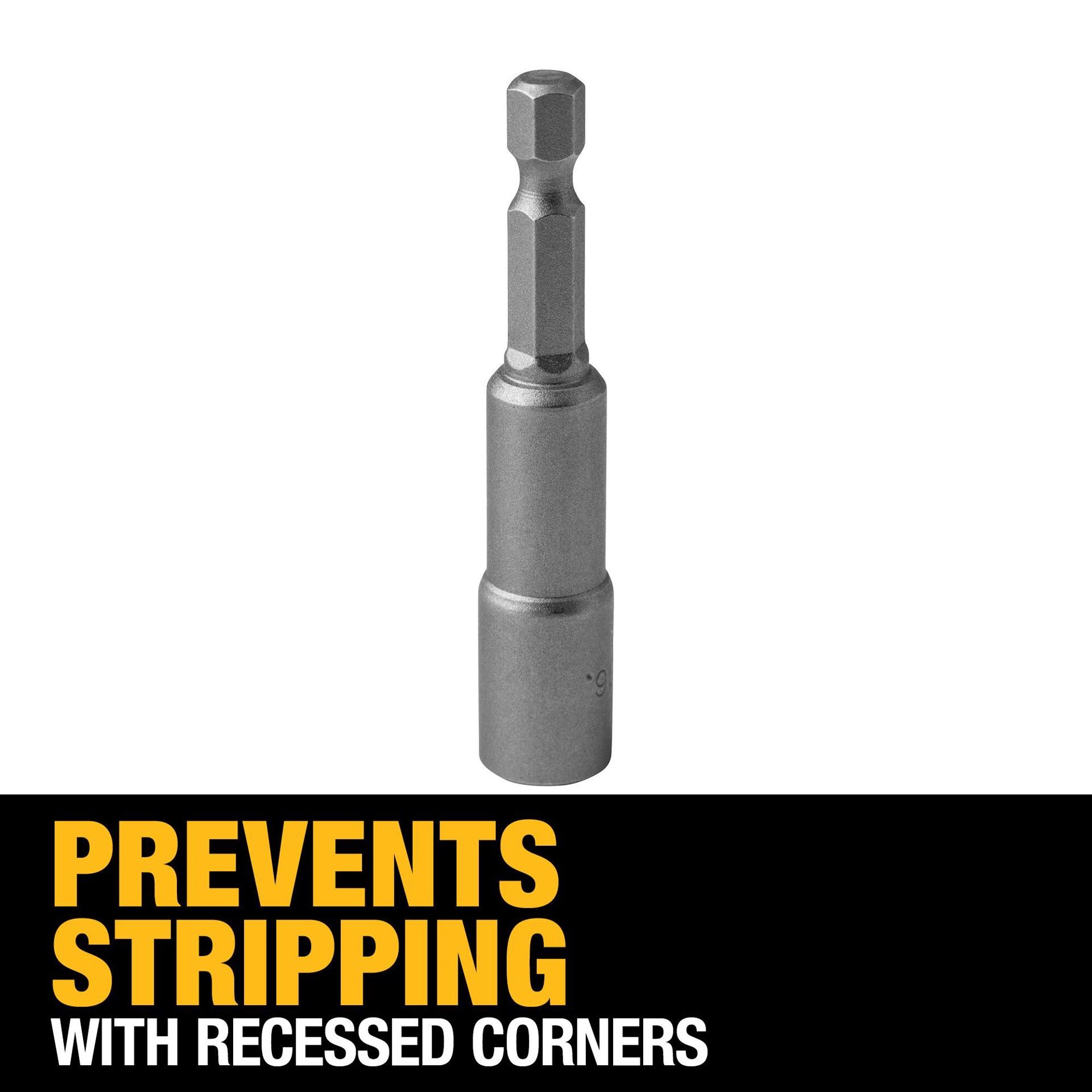 slide 3 of 6, DEWALT 1/4-in x 2-9/16-in Nutsetter Impact Driver Bit, 1 ct