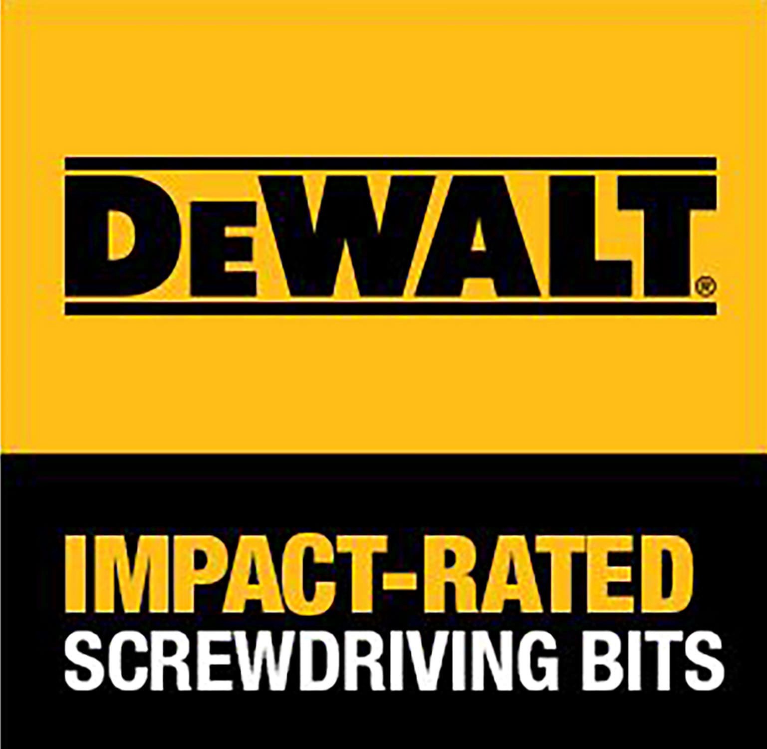 slide 4 of 6, DEWALT Tough Grip 2-in #1 Square/Robertson Screwdriver Bit (2-Piece), 1 ct