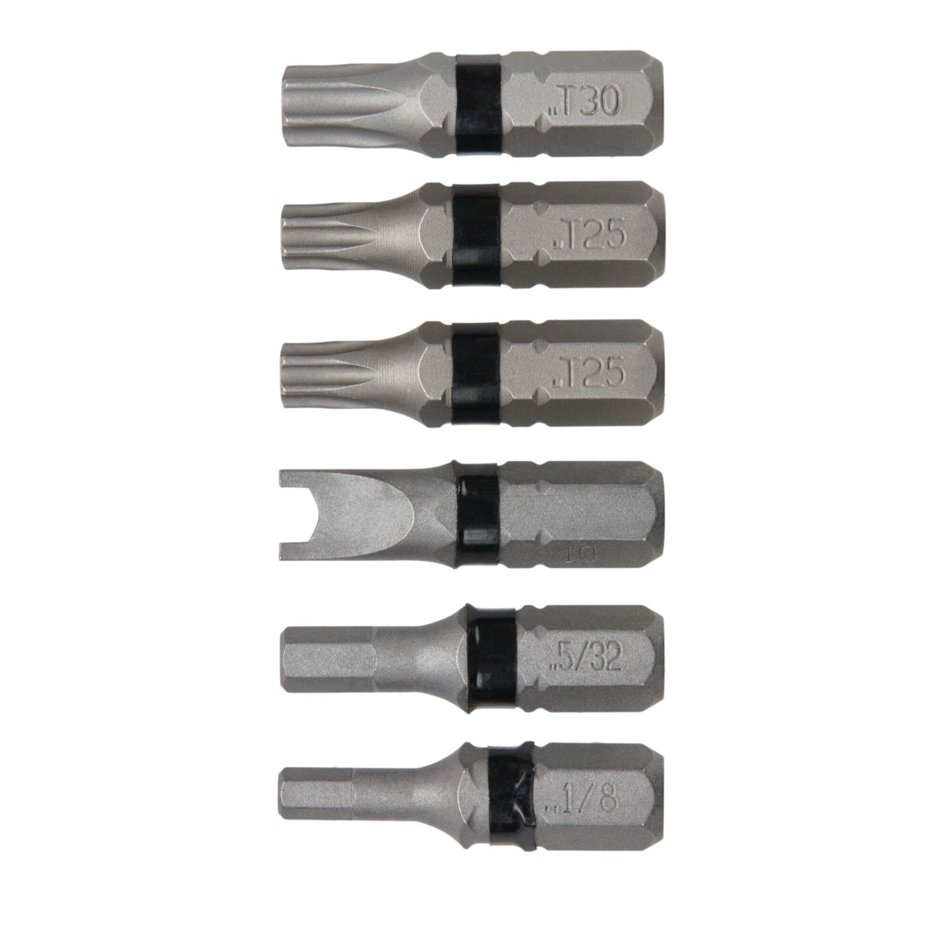 slide 1 of 1, DEWALT Tough Grip Screwdriver Bit Set (6-Piece), 1 ct