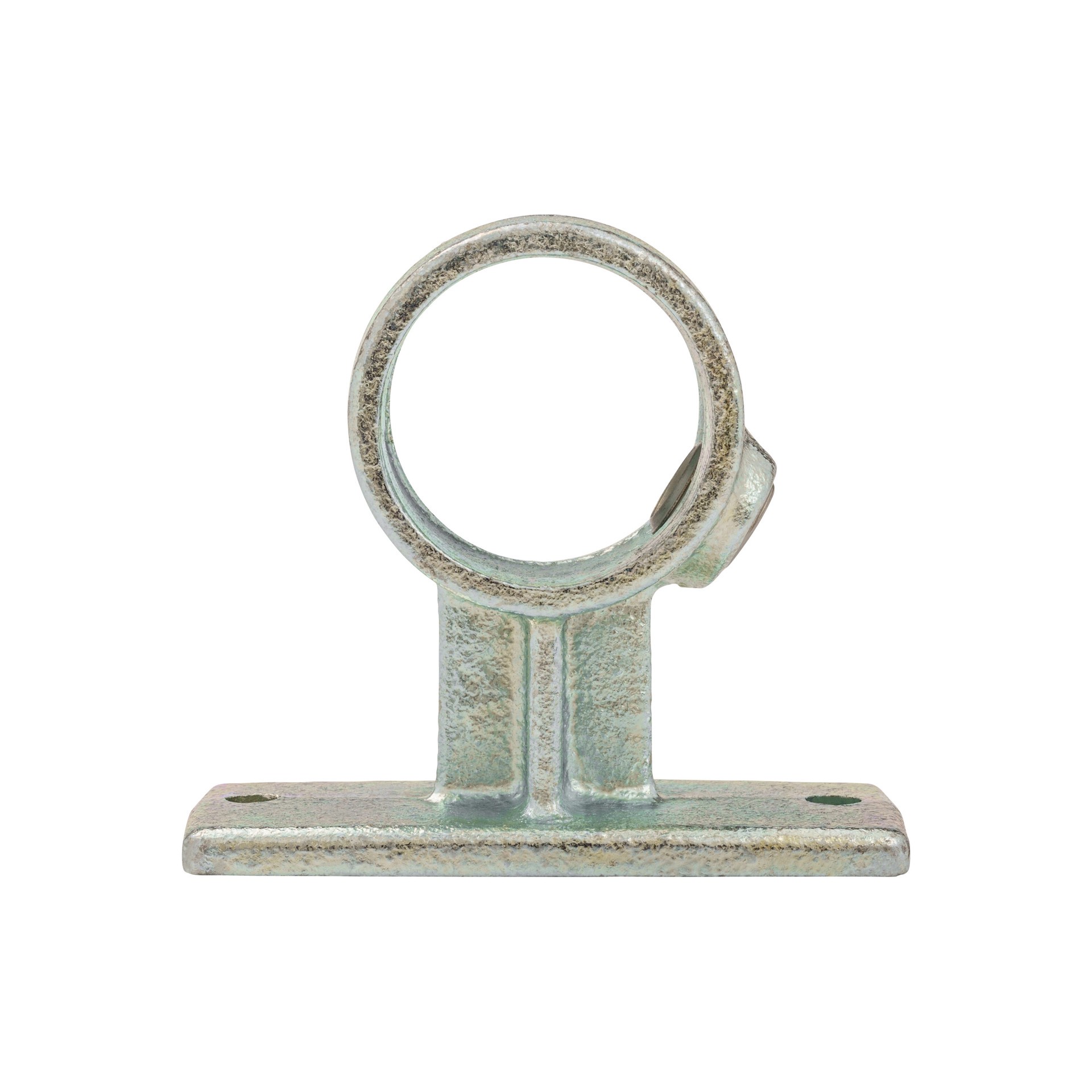 slide 2 of 6, SteelTek 1-1/4-in Structural Galvanized Rail Support, 1 ct