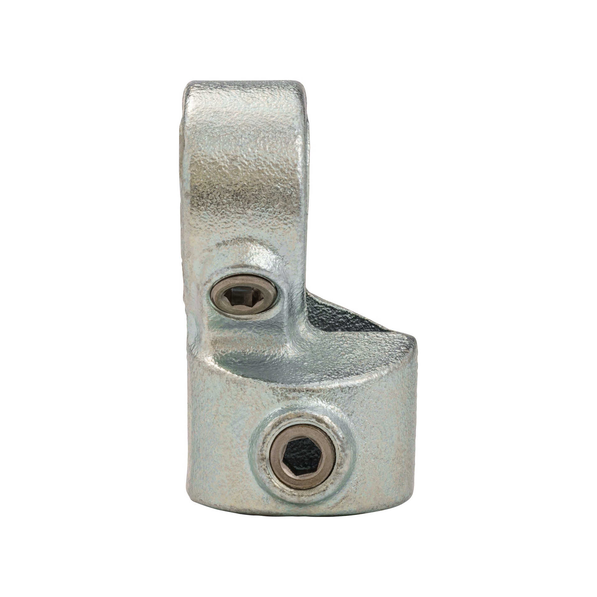 slide 2 of 6, SteelTek 1-1/4-in Structural Galvanized Adjustable Side Outlet, 1 ct