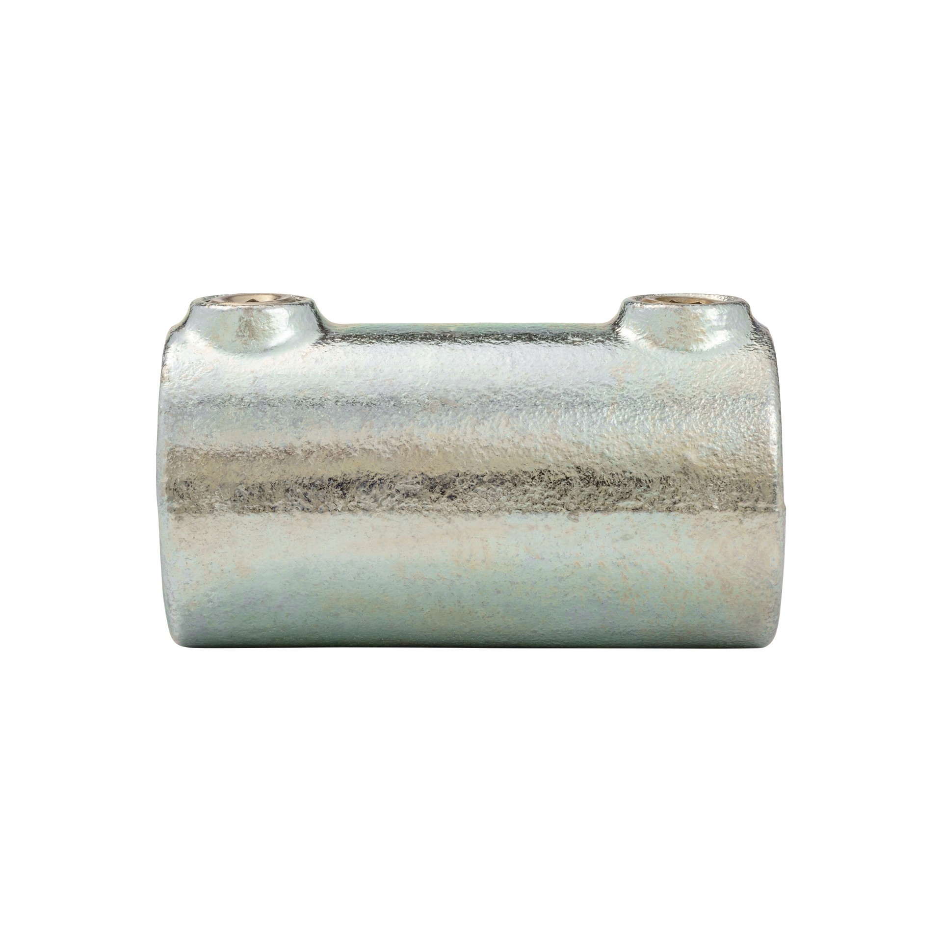 slide 2 of 6, SteelTek 1-1/4-in Structural Galvanized Coupling, 1 ct
