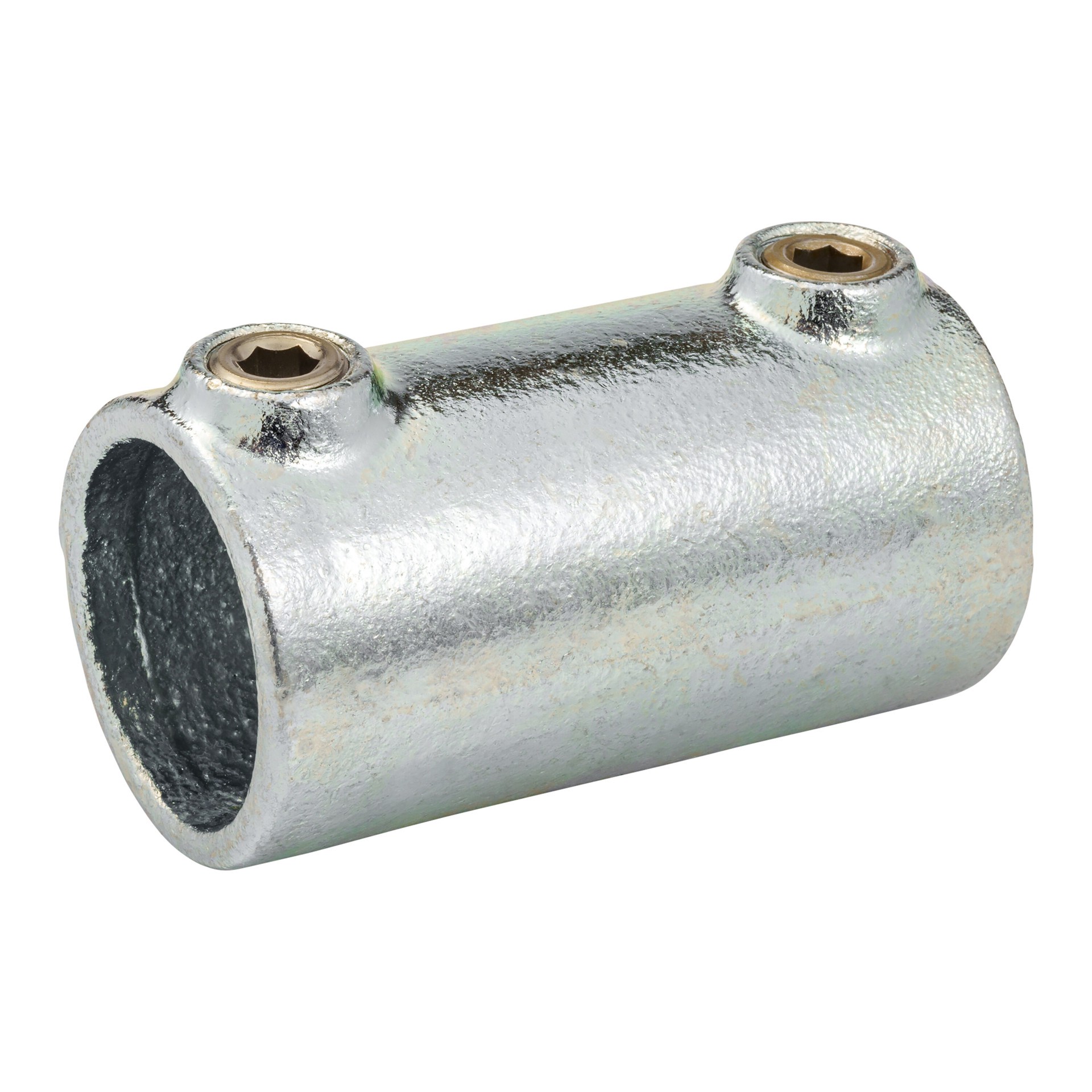 slide 1 of 6, SteelTek 1-1/4-in Structural Galvanized Coupling, 1 ct