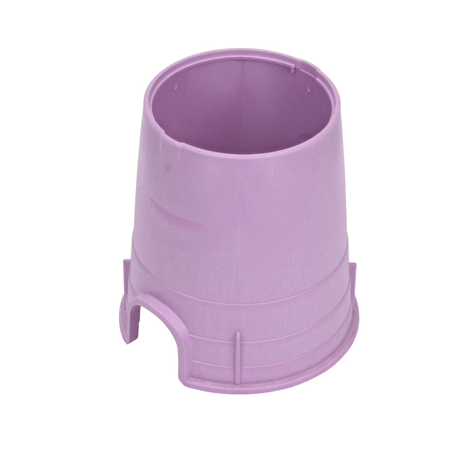 slide 3 of 6, NDS 6-in L x 6-in W x 9-in H Round Valve Box, 1 ct