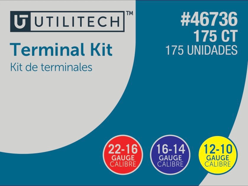 slide 2 of 4, Utilitech 22-10 Butt splice Multiple colors/finishes 175 -Count, 1 ct