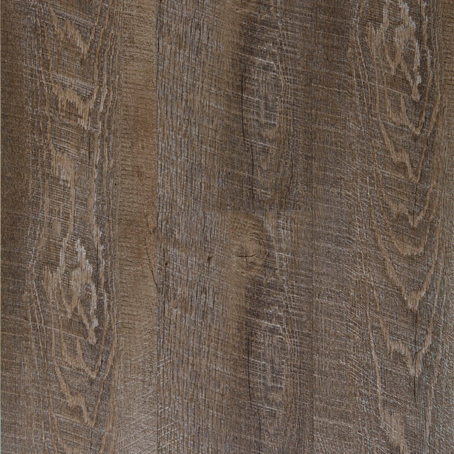 slide 5 of 6, Style Selections Driftwood 3-mil x 6-in W x 36-in L Peel and Stick Luxury Vinyl Plank Flooring ( 1.5-sq ft Piece ), 1 ct