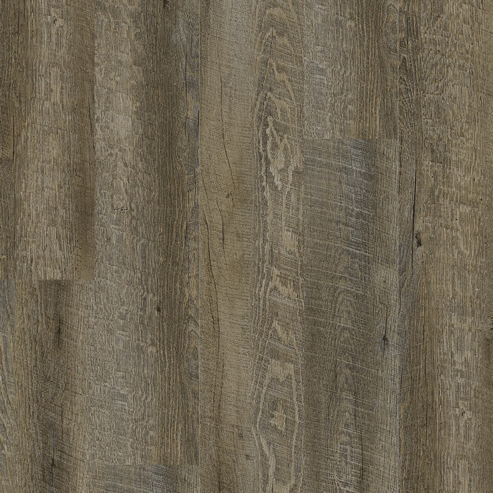 slide 1 of 6, Style Selections Driftwood 3-mil x 6-in W x 36-in L Peel and Stick Luxury Vinyl Plank Flooring ( 1.5-sq ft Piece ), 1 ct