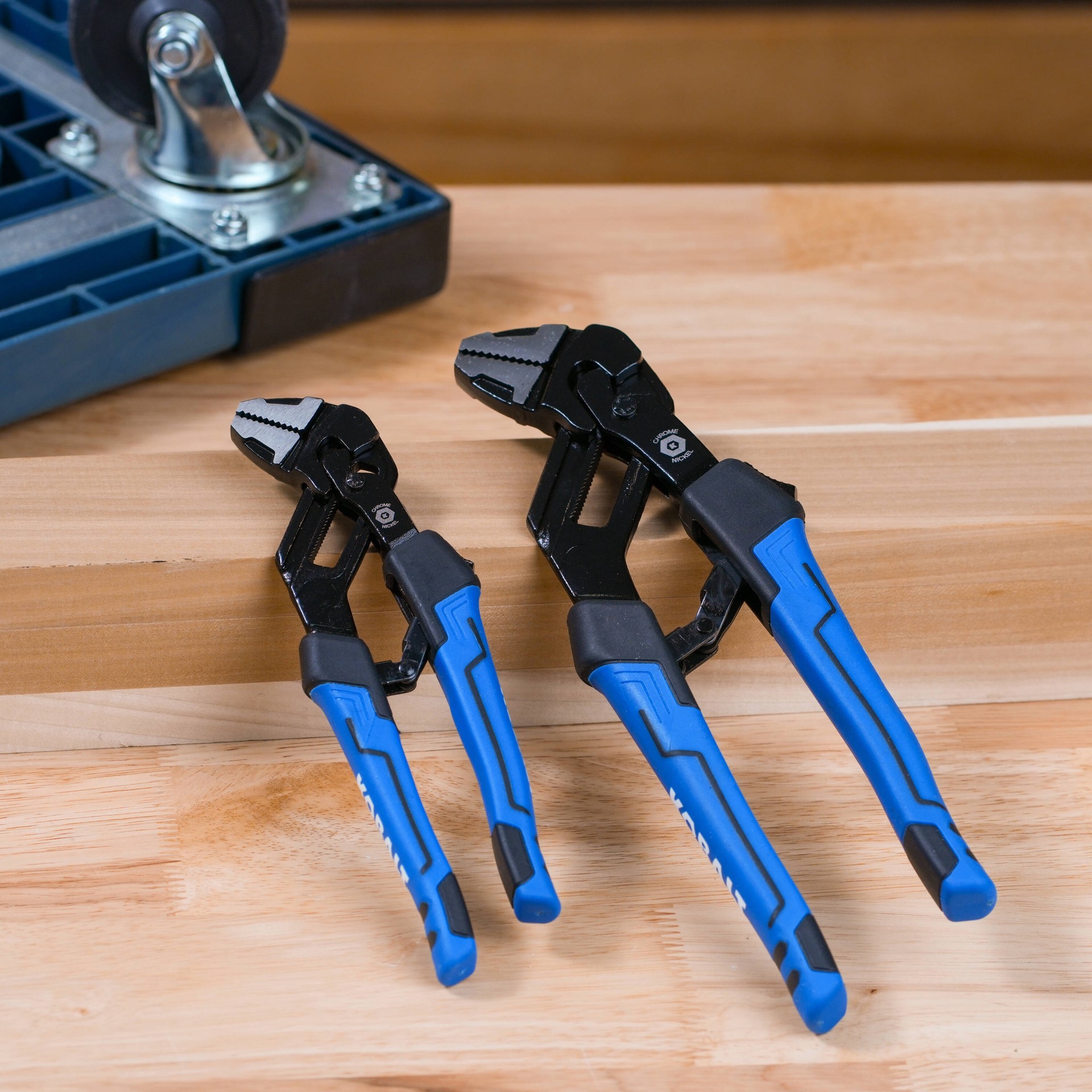 slide 6 of 6, Kobalt Self adjusting Tongue and groove plier set 2 -Piece, 1 ct