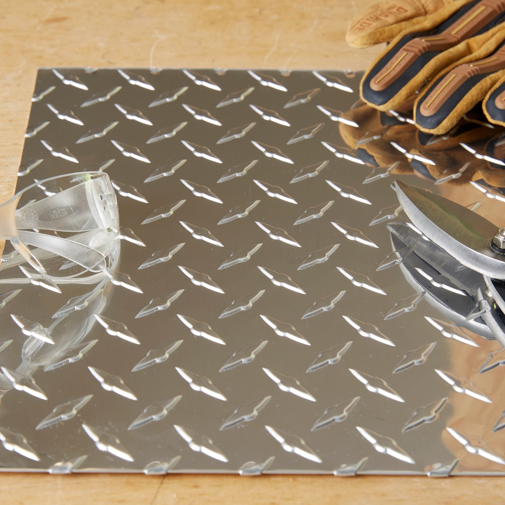 slide 4 of 6, M-D 12-in x 24-in Aluminum Decorative Sheet Metal, 1 ct