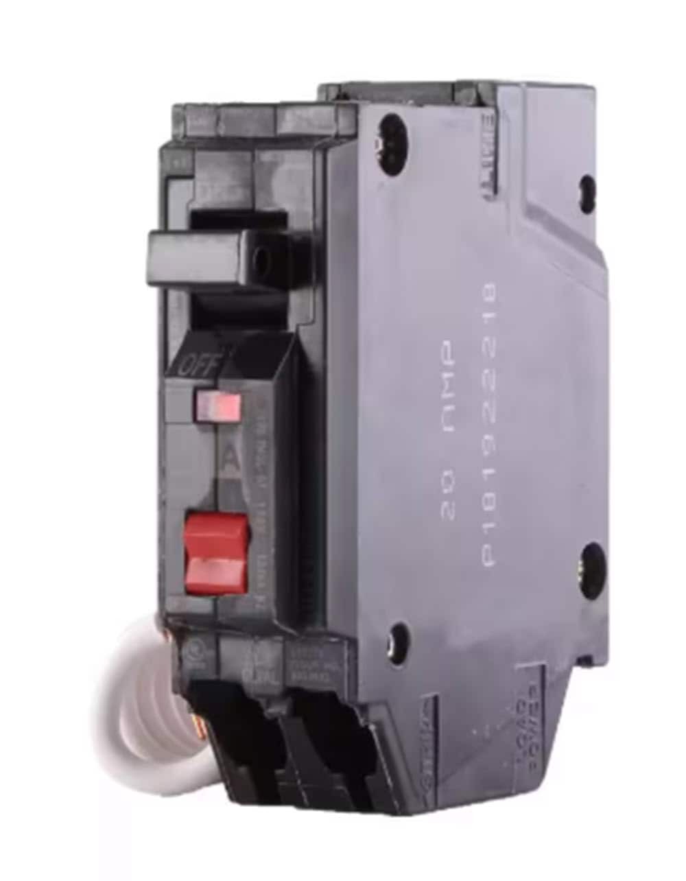 slide 6 of 6, GE 20-amp 1 -Pole GFCI Circuit Breaker, 1 ct