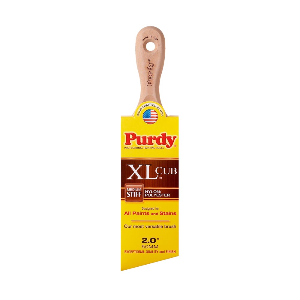 slide 1 of 6, Purdy XL 2-in Reusable Angle Multipurpose Brush, 1 ct