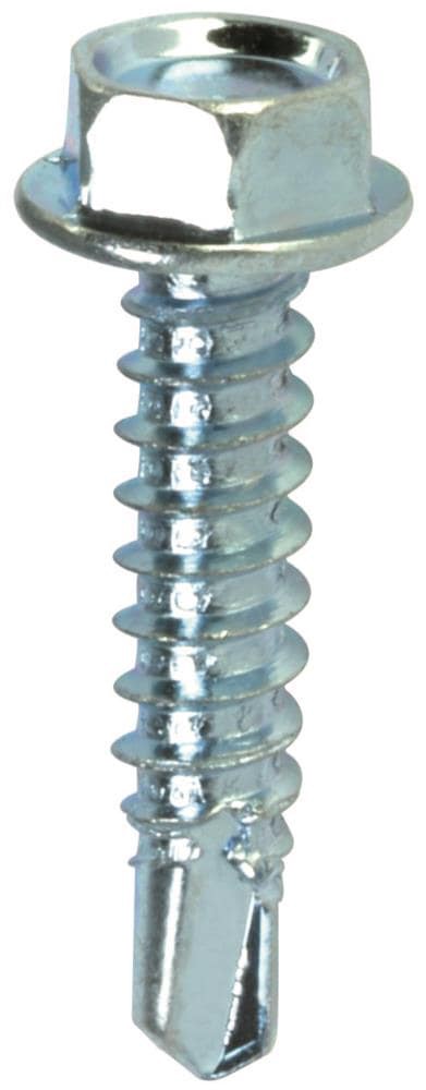 slide 2 of 6, Teks #14 x 2-1/2-in Socket hex -Drive Self-drilling Sheet Metal Screws 120 -Count, 1 ct