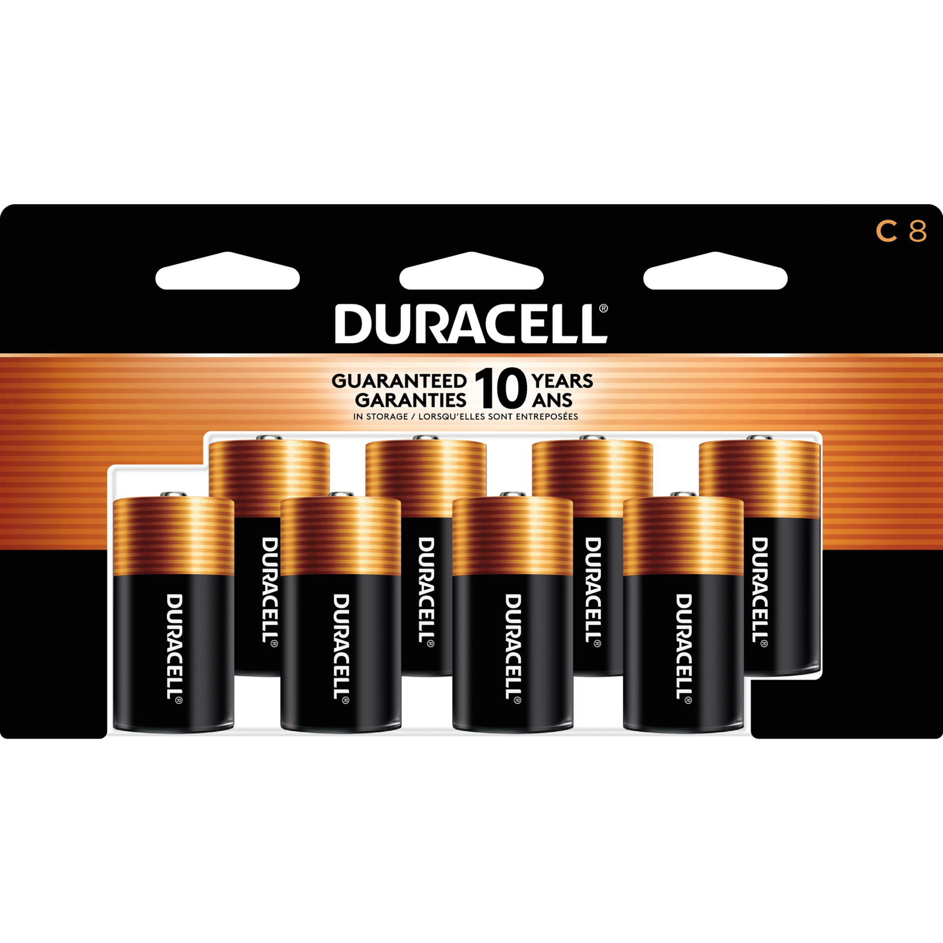 slide 1 of 6, Duracell Coppertop Alkaline C Batteries ( 8 -Pack ), 1 ct