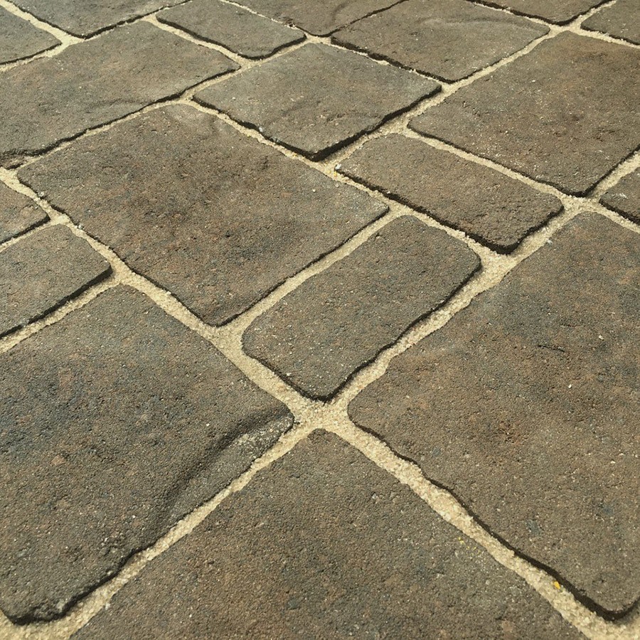 slide 4 of 4, 12-in L x 12-in W x 2-in H Irregular Santa Fe Concrete Patio stone, 1 ct