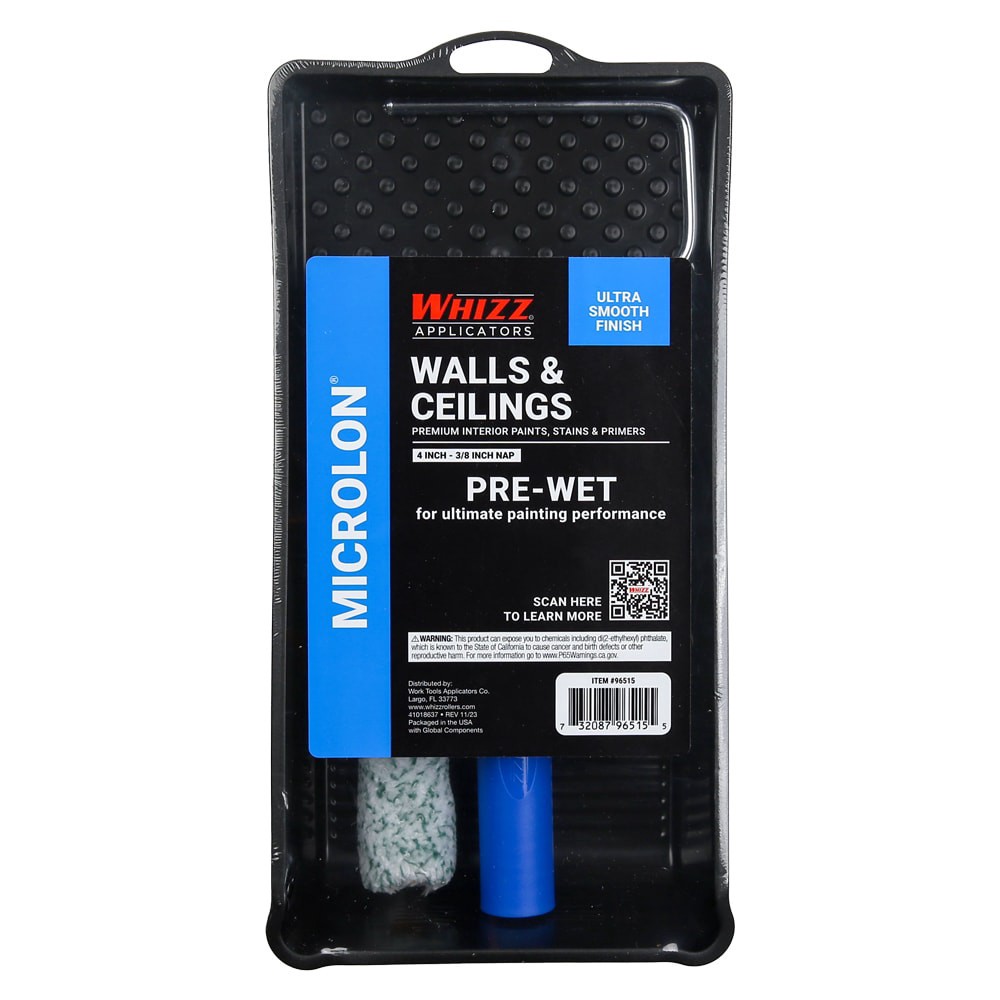 slide 1 of 6, WHIZZ 1 x 3/8-in Nap MICROLON Ceilings and Walls, 1 ct