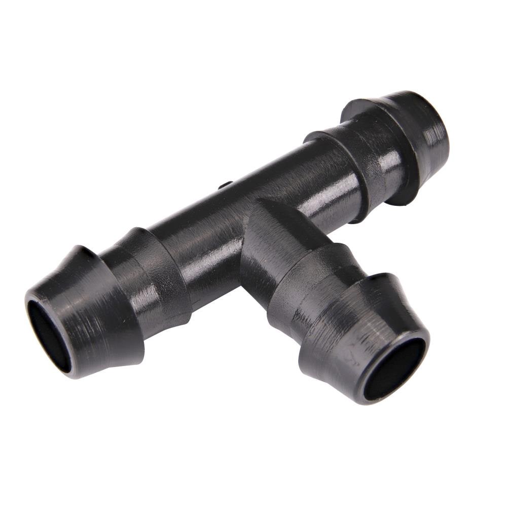 slide 1 of 4, Raindrip 5/8-in Acetal Barbed Drip Irrigation Tee 5 -Pack, 1 ct