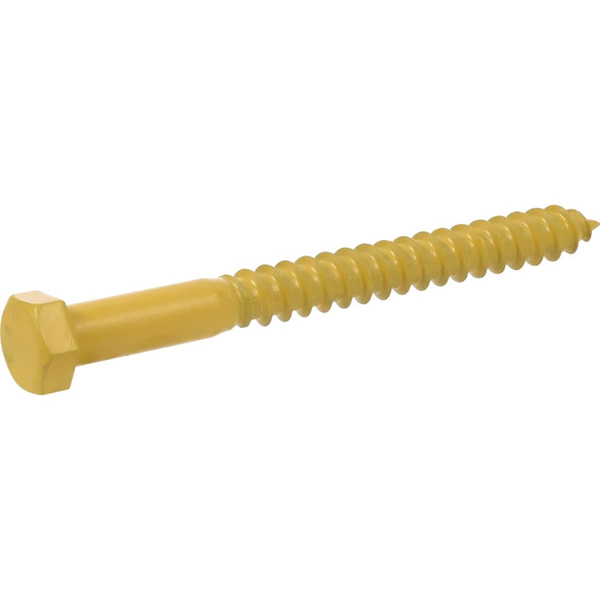 slide 1 of 5, Deck Plus 1/4-in x 3-in Tan Epoxy Epoxy Hex -Head Exterior Lag screws, 1 ct