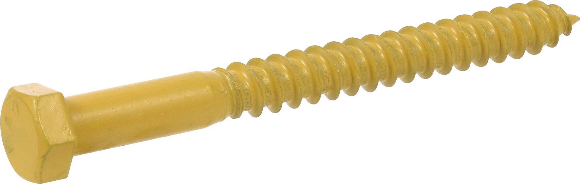 slide 1 of 5, Deck Plus 1/2-in x 8-in Tan Epoxy Ceramic Hex -Head Exterior Lag screws, 1 ct