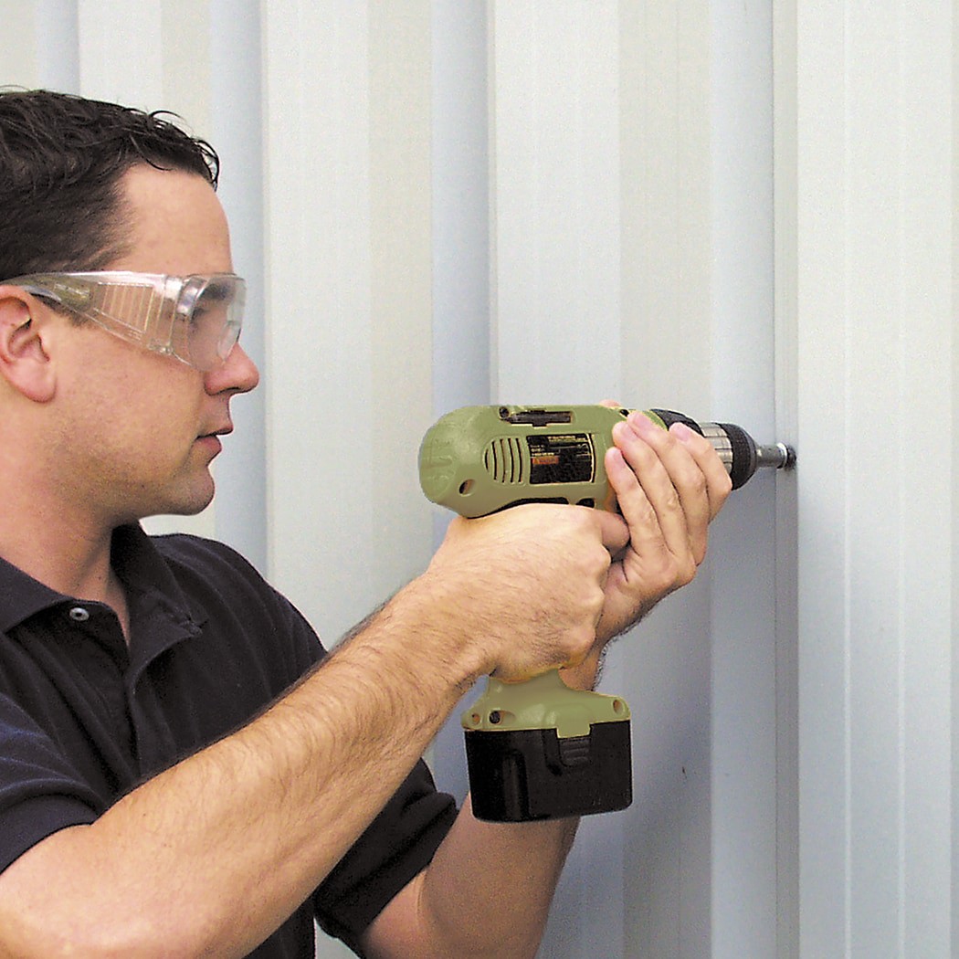 slide 3 of 5, Hillman #8 x 1-in Socket hex -Drive Self-drilling Sheet Metal Screws 50 -Count, 1 ct