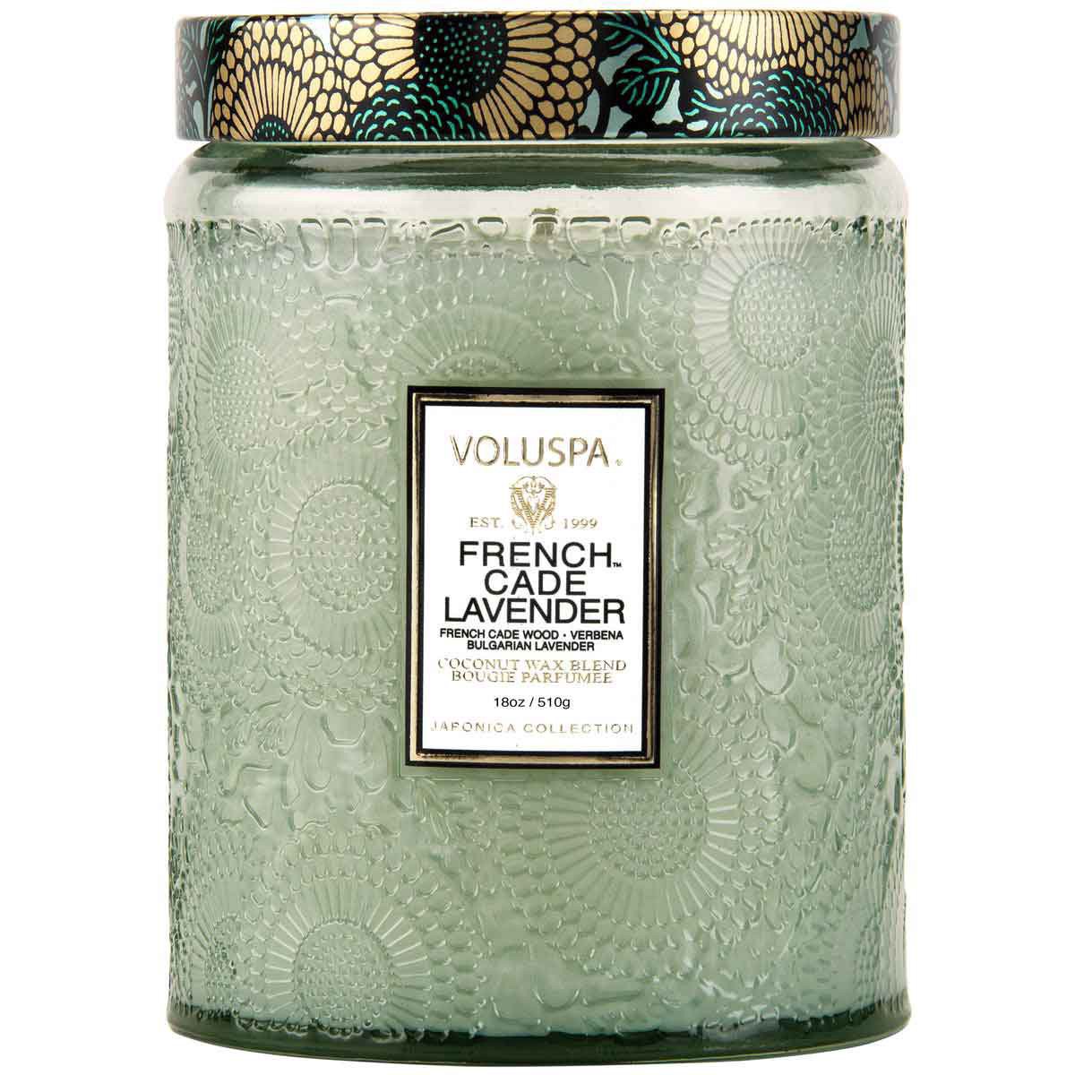 slide 1 of 1, Voluspa French Cade Lavender Classic Candle, 1 ct
